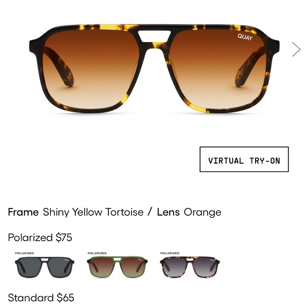 EUC Quay sunglasses